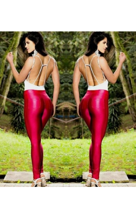 Calça cirré hot outlet pants tecido grosso