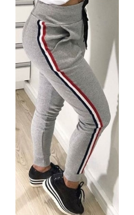 Calça ribana sale listrada