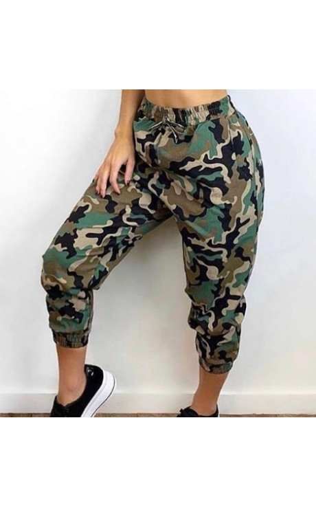 Calça camuflada saruel clearance