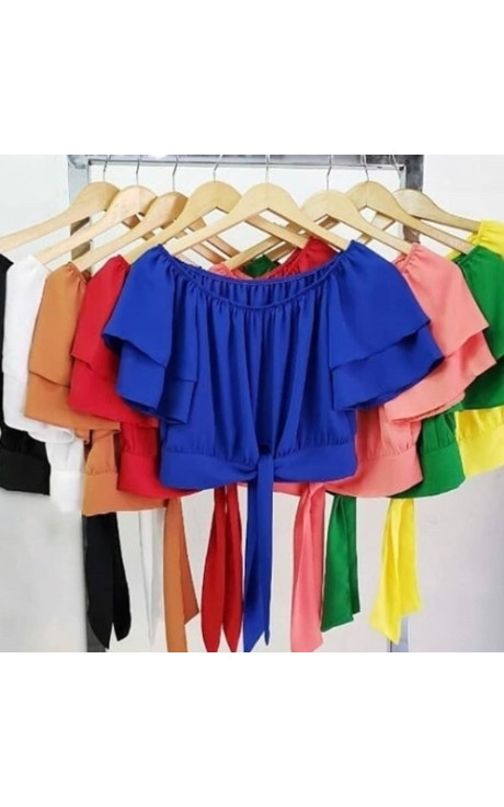 blusa ciganinha de amarrar