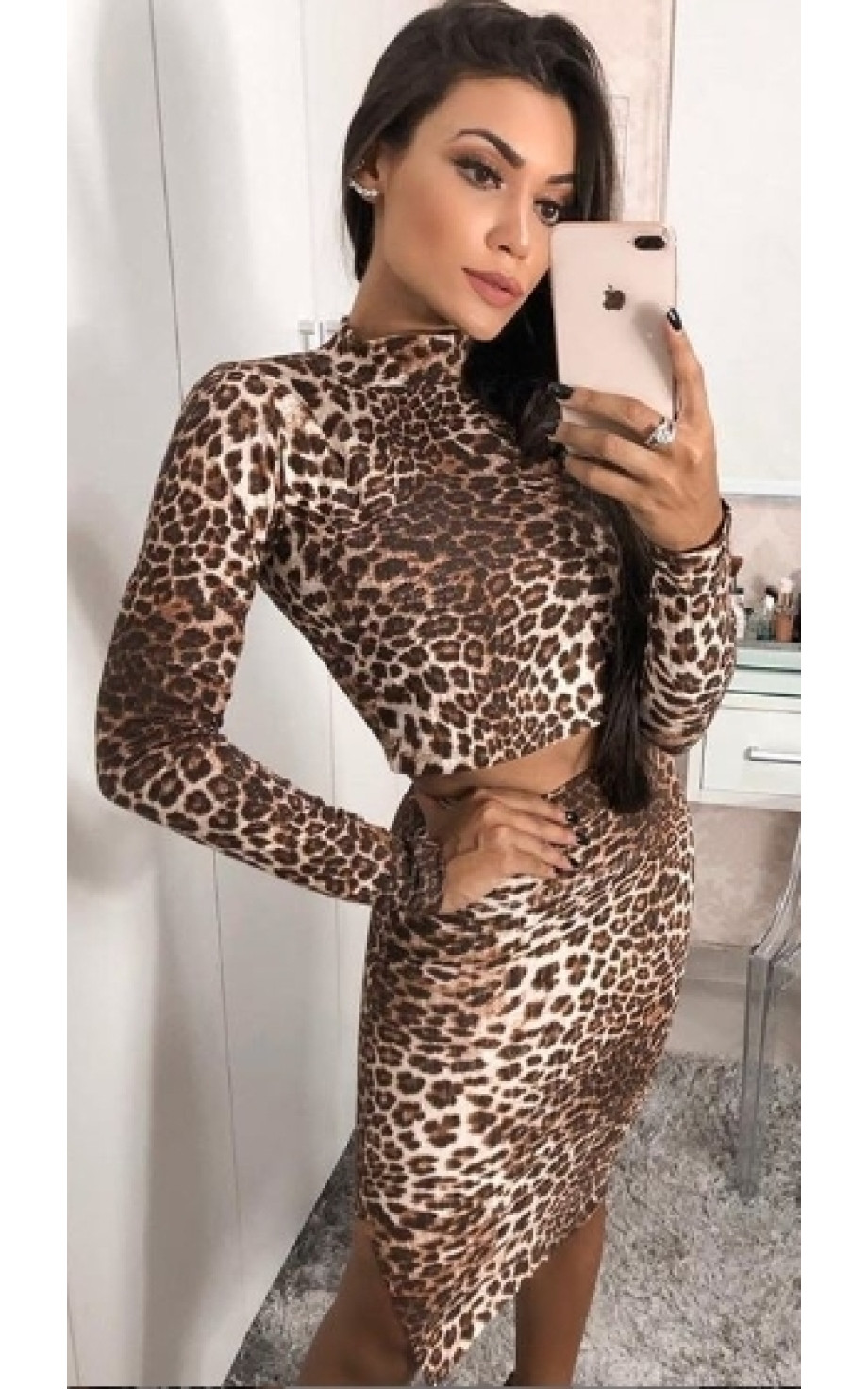 Conjunto ribana no atacado top